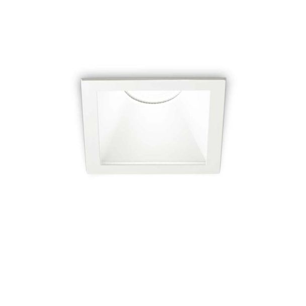 IDEAL LUX 313207 GAME TRIM SQUARE 11W 3000K WH WH IP65 OPRAWA WPUSZCZANA biały