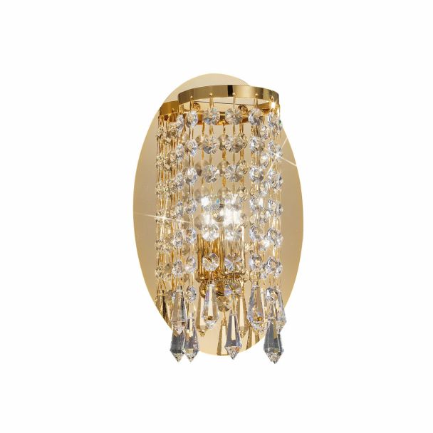 KOLARZ 262.61.3 CHARLESTON lampa ścienna złoto 24K