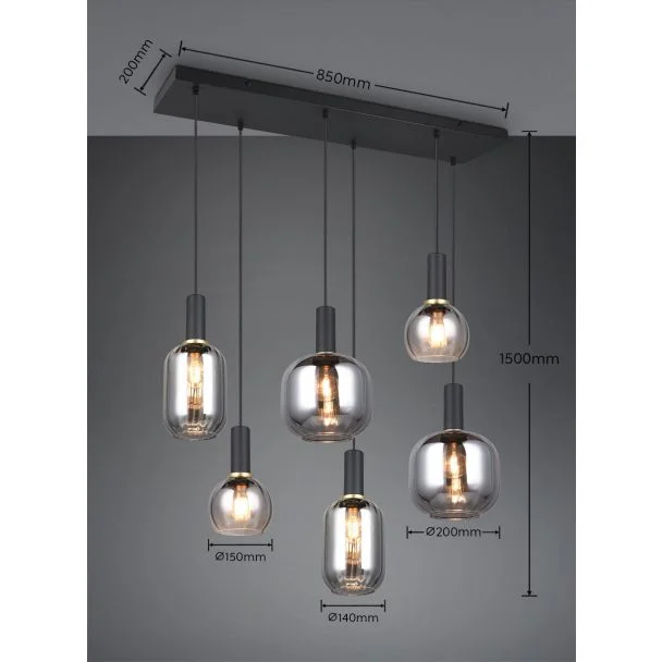 TRIO DIVA 319800632 lampa wisząca