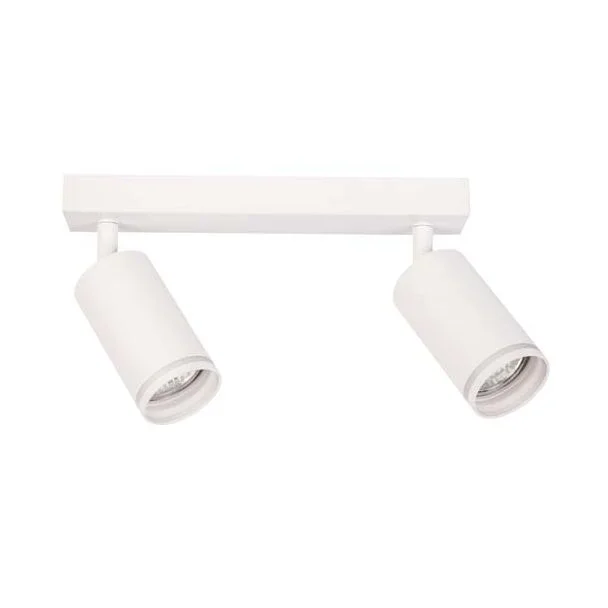 POLUX 322289 Lampa ścienno-sufitowa PARIS 2 GU10 Biała