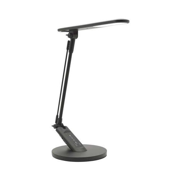POLUX 324993 Lampa biurkowa LED OPTIMUM czarna 3000K-6000K