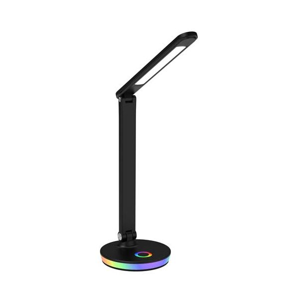 POLUX 325044 Lampa biurkowa LED NEPTUN czarna 4000K+RGB