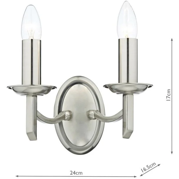 DAR AMB0946 AMBASSADOR DWB SATIN CHROME