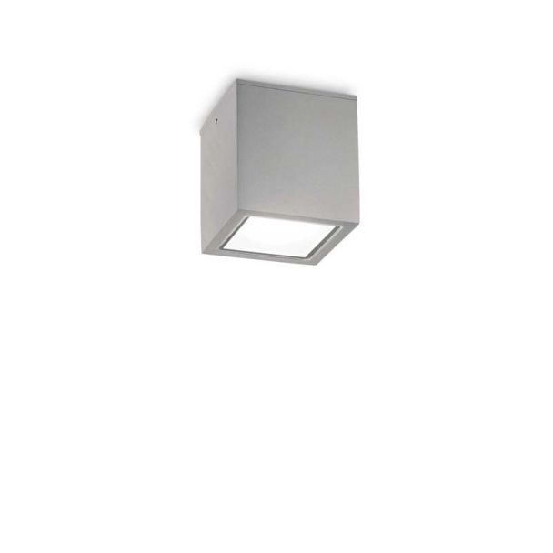 IDEAL LUX 326894 TECHO PL1 SMALL GRIGIO LAMPA SUFITOWA szary