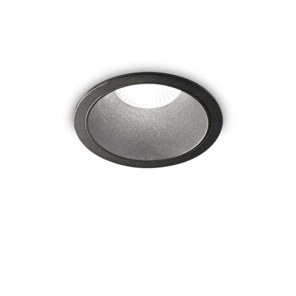 IDEAL LUX 327754 GAME TRIM ROUND 11W 3000K BK BK IP65 OPRAWA WPUSZCZANA czarny