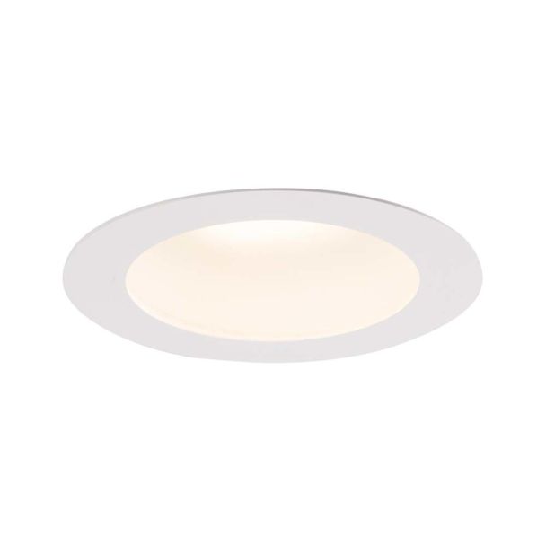 ANTIGO Lampa wpuszczana Tottori IL - Biała (125 mm) IP44 3000K 7726