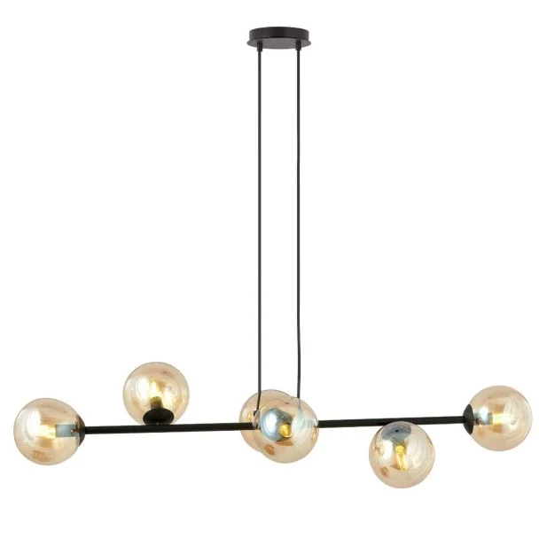 EMIBIG 876/6 LAMPA WISZĄCA ROSSI 6 BL MIODOWY