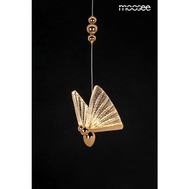 MOOSEE MSE010100322 MOOSEE lampa wisząca BUTTERFLY M złota