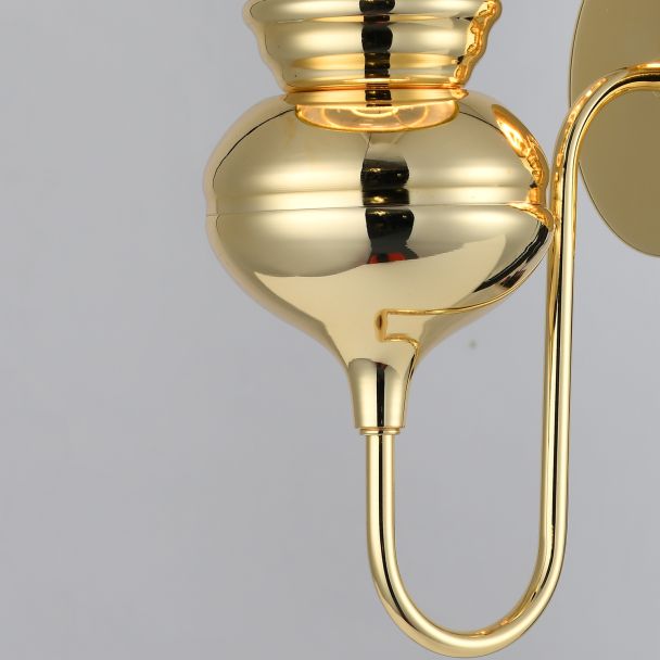 Step into design MB-8046-18 gold Lampa ścienna QUEEN złota 18 cm