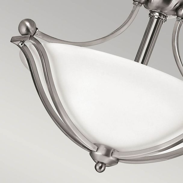 ELSTEAD BOLLA HK/BOLLA/SF 2Lt Semi-Flush