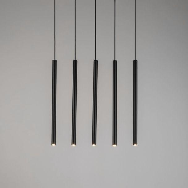 SIGMA 33615 Sopel 5 prosty lampa wisząca czarny