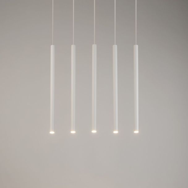 SIGMA 33616 Sopel 5 prosty lampa wisząca biały
