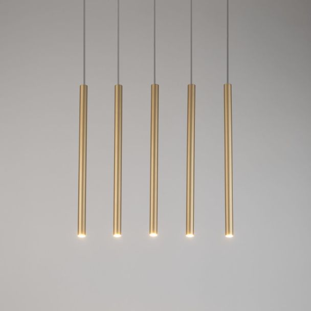 SIGMA 33617 Sopel 5 prosty lampa wisząca złoty