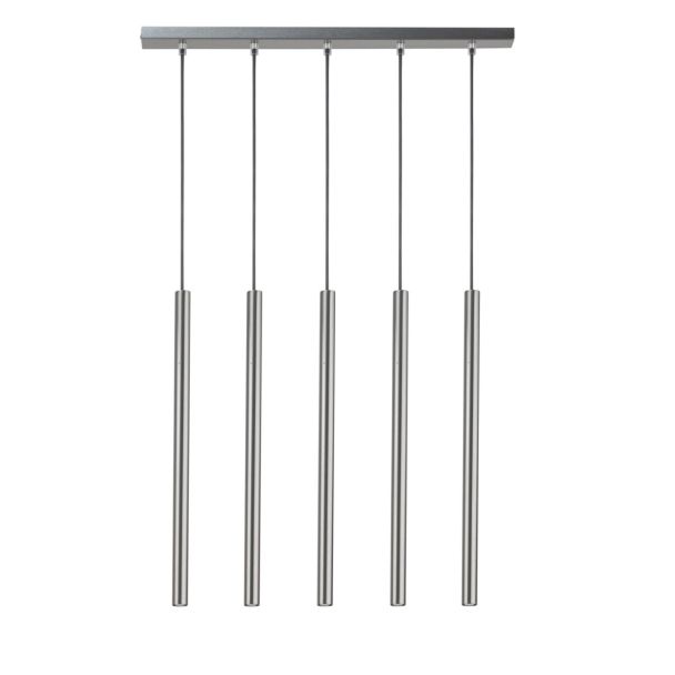 SIGMA 33618 Sopel 5 prosty lampa wisząca srebrny