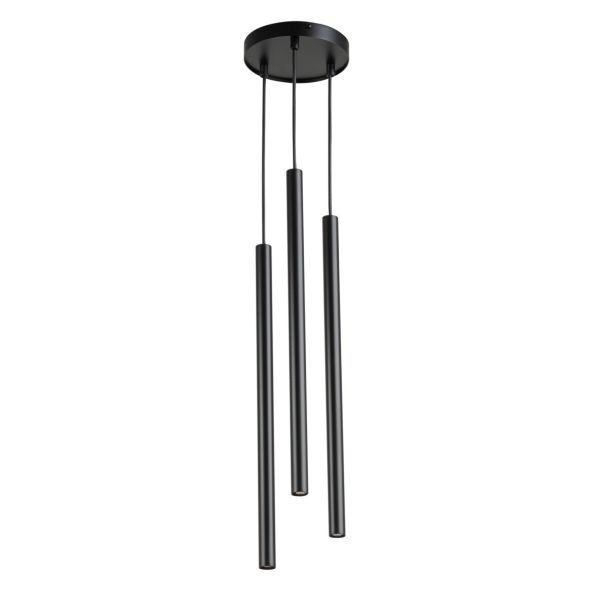 SIGMA 33622 Sopel 3 koło lampa wisząca czarny