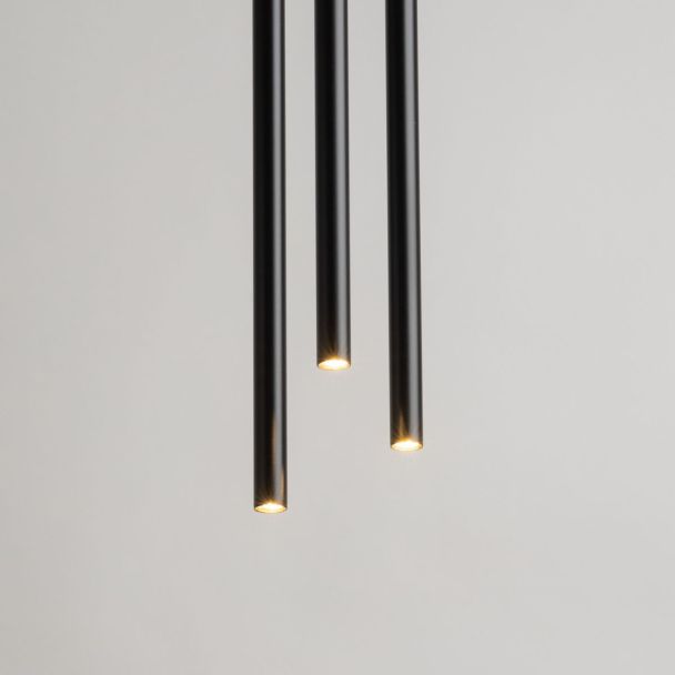 SIGMA 33622 Sopel 3 koło lampa wisząca czarny