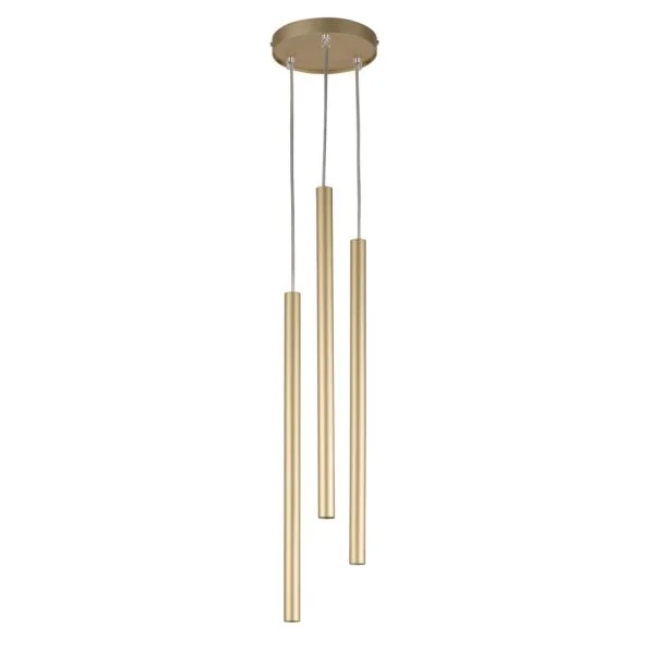 SIGMA 33624 Sopel 3 koło lampa wisząca złoty