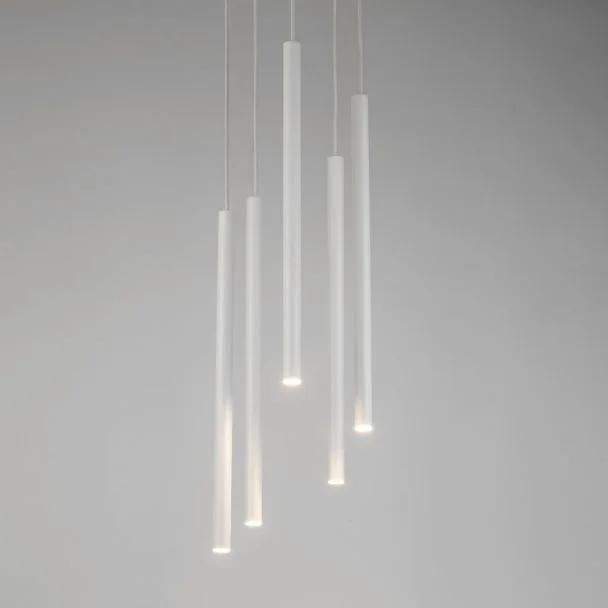 SIGMA 33626 Sopel 5 koło lampa wisząca biały