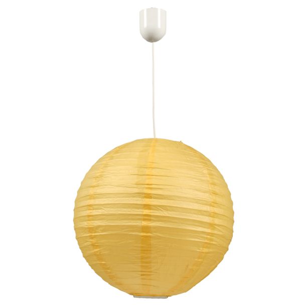 CANDELLUX 31-88188 ABAŻUR PAPIEROWY-KOKON KULA PAPIEROWA 40 ŻÓŁTY