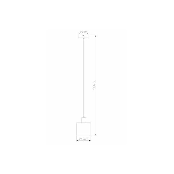 REALITY 338801-36 Elmo lampa wisząca 1 płomienna złota