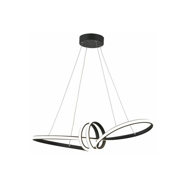 REALITY 338901-30 Canbera lampa wisząca czarny mat