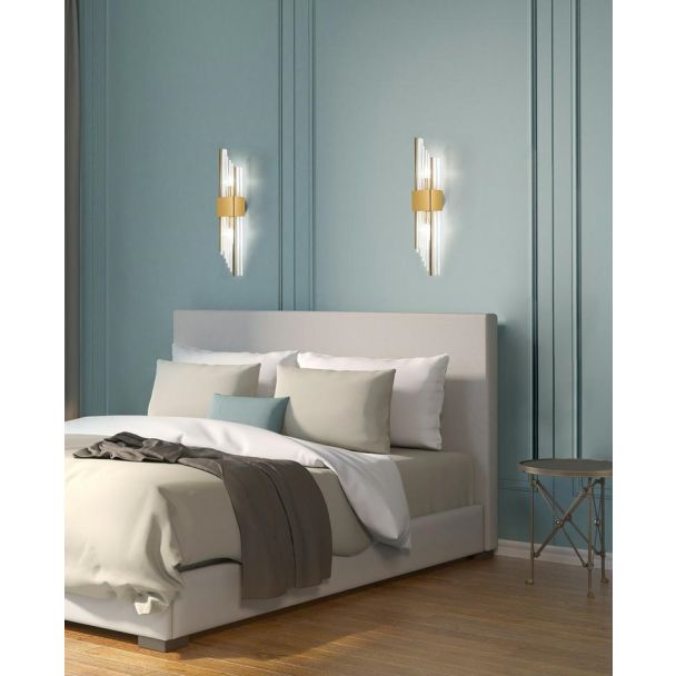 MOOSEE MSE010100291 MOOSEE lampa ścienna SLANT złota