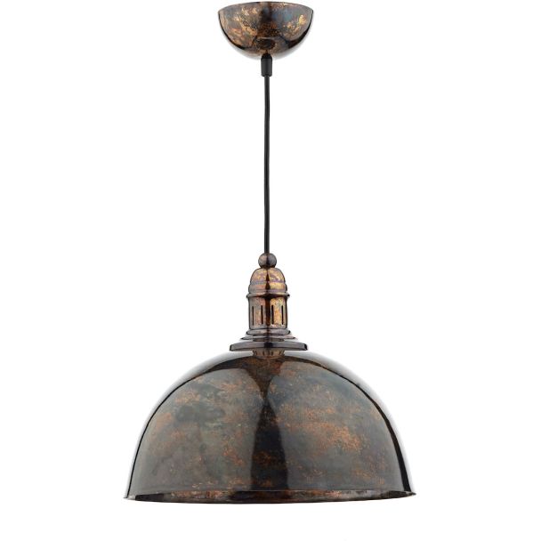 DAR YOK0163 YOKO 1LT PENDANT MOTTLED BRONZE