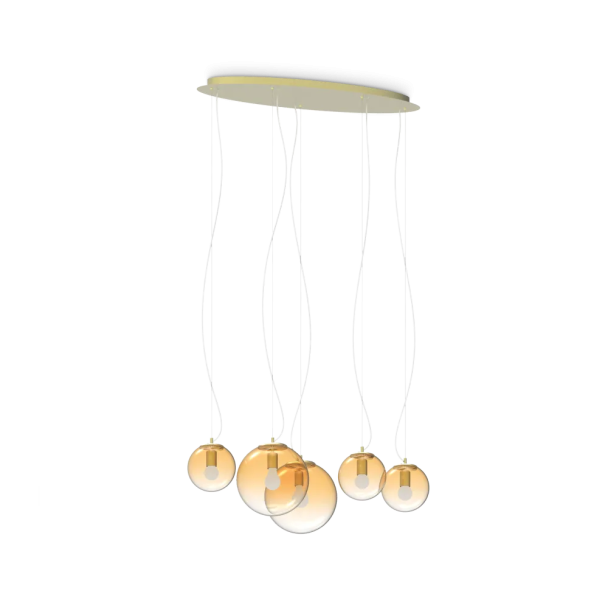 IDEAL LUX 346588 MAPA CLEAR lampa wisząca