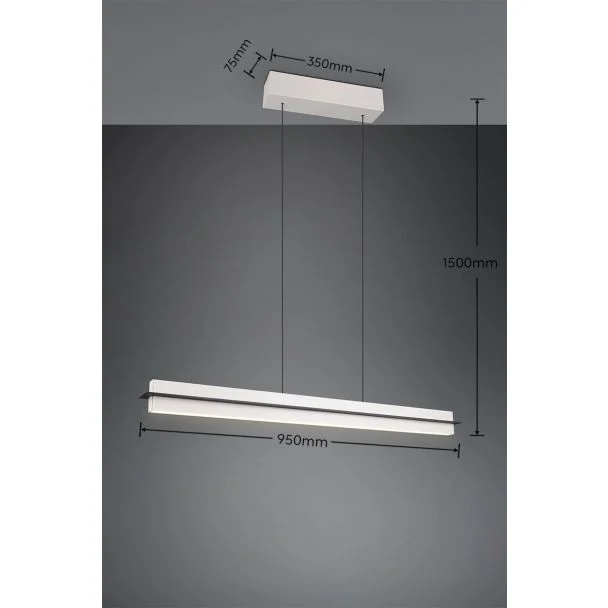 TRIO EMERSON 346710176 lampa wisząca