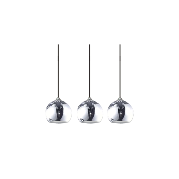 AZZARDO FH5953-ACA-120-CH / AZ0637 Gulia 3 (chrome) Lampa wisząca