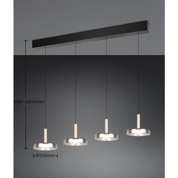 TRIO CELESTE 354910432 lampa wisząca