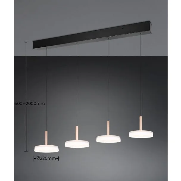 TRIO CELESTE 354910465 lampa wisząca