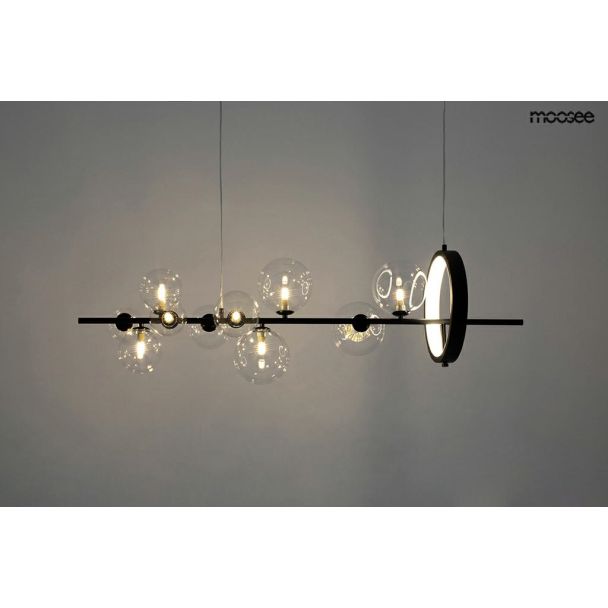 Moosee MSE010100286 Lampa wisząca ALURE LINE 120 czarna