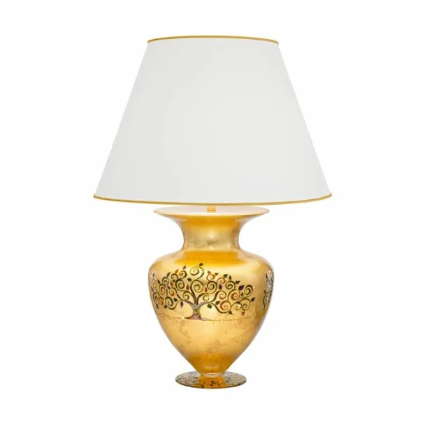 KOLARZ 1417.71L.MU ANFORA lampa stołowa złoto 24K