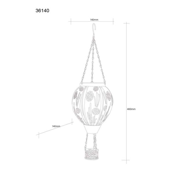 GLOBO SOLAR 36140 LAMPA SOLARNA LED