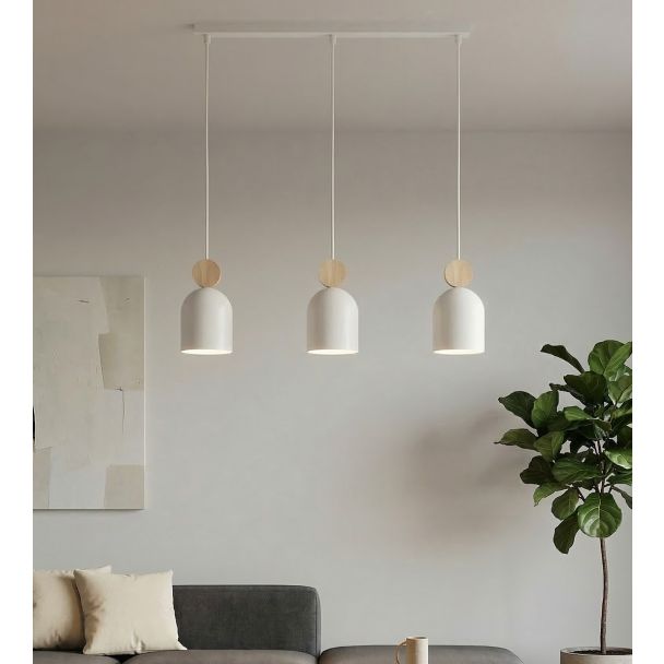EMIBIG 1693/3 MESI 3 WHITE LAMPA WISZĄCA