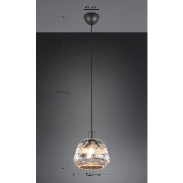 TRIO TARIFA 362800132 lampa wisząca