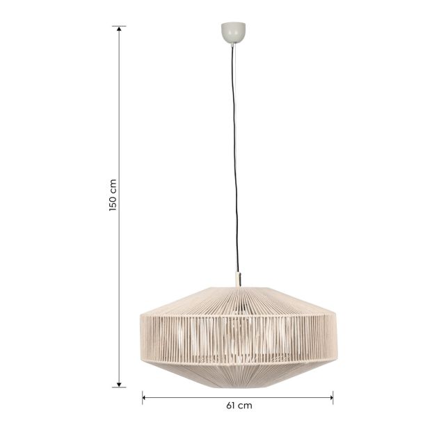 TRIO SVEA 364790144 lampa wisząca