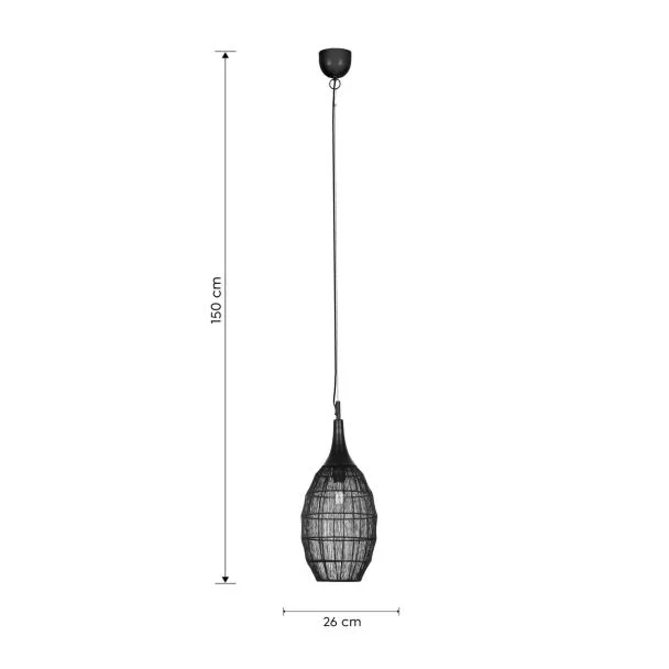TRIO SORAYA 365420132 lampa wisząca