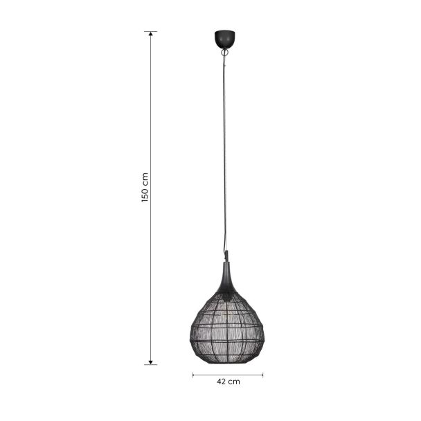 TRIO SORAYA 365440132 lampa wisząca