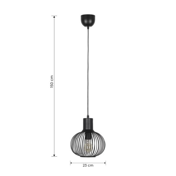 TRIO GILA 365700132 lampa wisząca