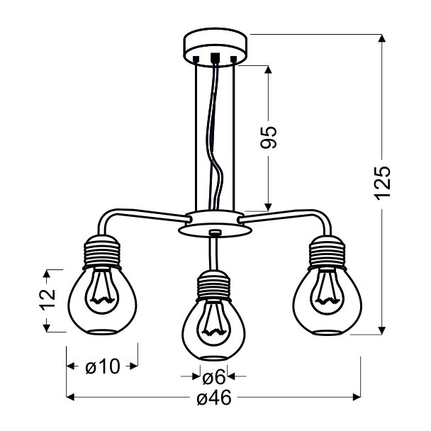 CANDELLUX 33-58539 GLIVA ZWIS