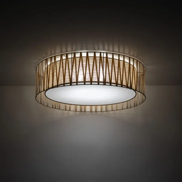 TK-LIGHTING 11463 HARMONY SABIA JUTA LAMPA SUFITOWA 6XE27