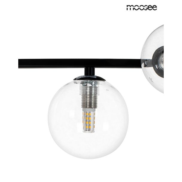 MOOSEE MSE010100346 MOOSEE lampa wisząca ALURE LINE TWIN 90 czarna