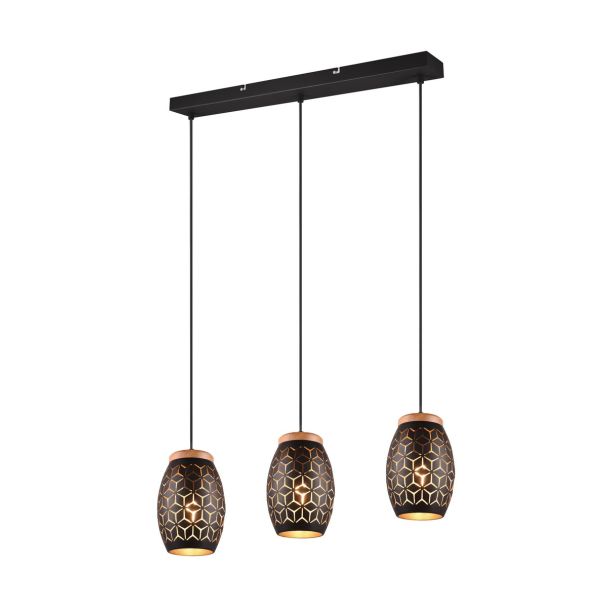 RL BIDAR R31573080 lampa wisząca czarny