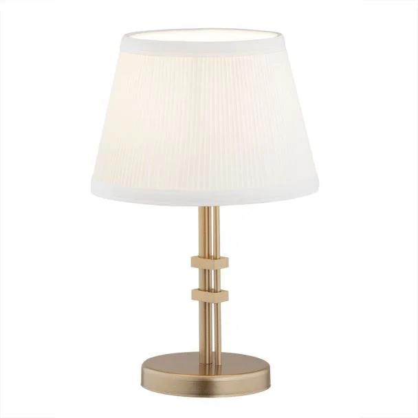 ARGON 8354 ATRANI lampa stołowa 1 pł. śmietankowy, stare złoto