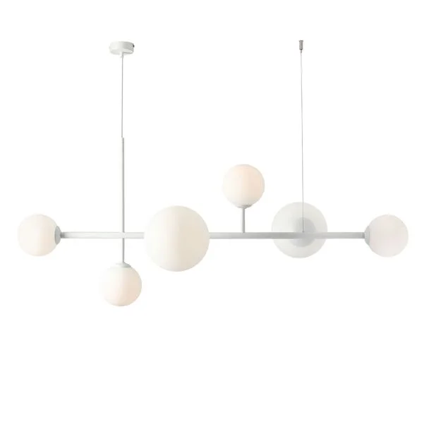 ALDEX 1092K LAMPA WISZĄCA DIONE 6 BIAŁA