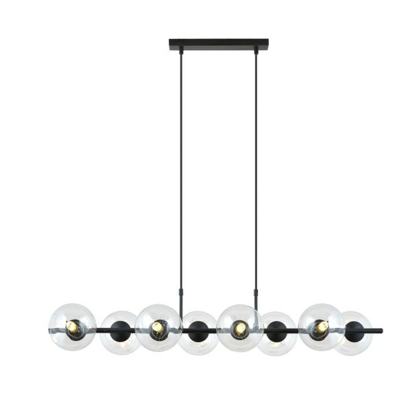 EMIBIG 1206/8 LAMPA WISZĄCA RORY 8 TRANSPARENT