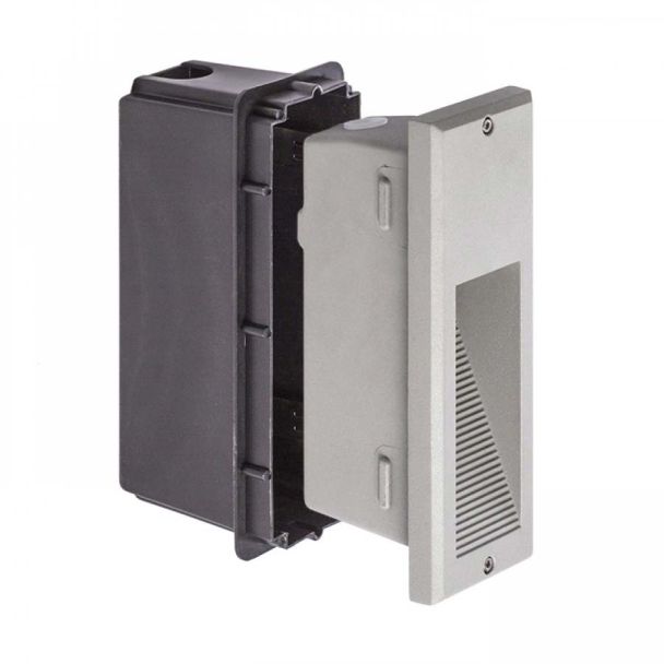 RENDL R10557 FACA do zabudowy srebrnoszara 230V LED 2W IP54 3000K