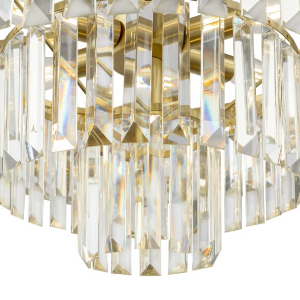 MAYTONI MOD085PL-07BS Neoclassic Revero Pendant Lamp Brass